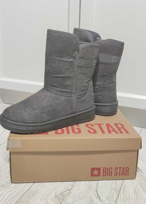 Cizme scurte UGG Big Star cu logo, mar. 37, noi