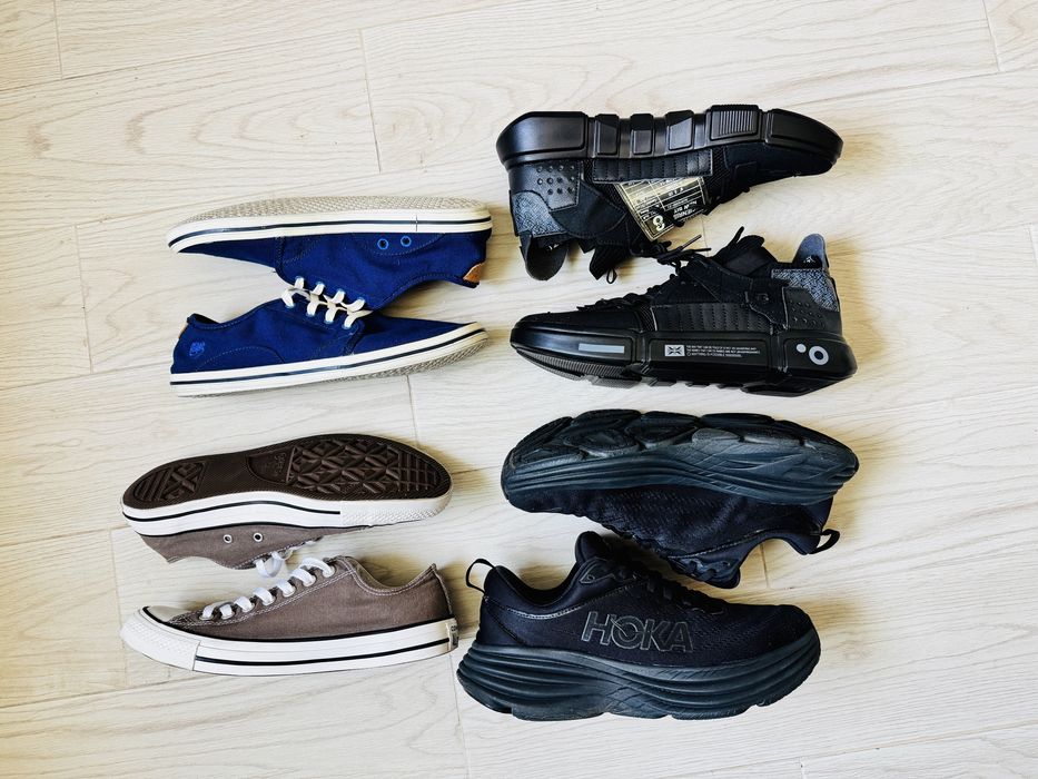 Timberland + Converse + Aldo + Quechua
