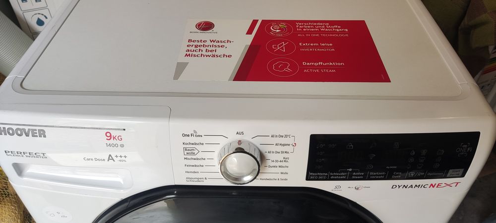 Пералня HOOVER DYNAMIC NEXT в перфектно състояние.