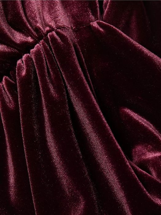 Рокля от кадифе Halston