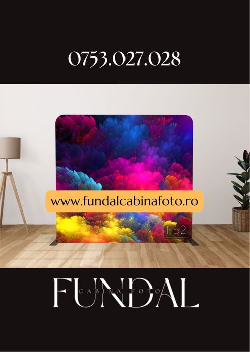 Fundal Cabina Foto Oglinda Foto Platforma 360