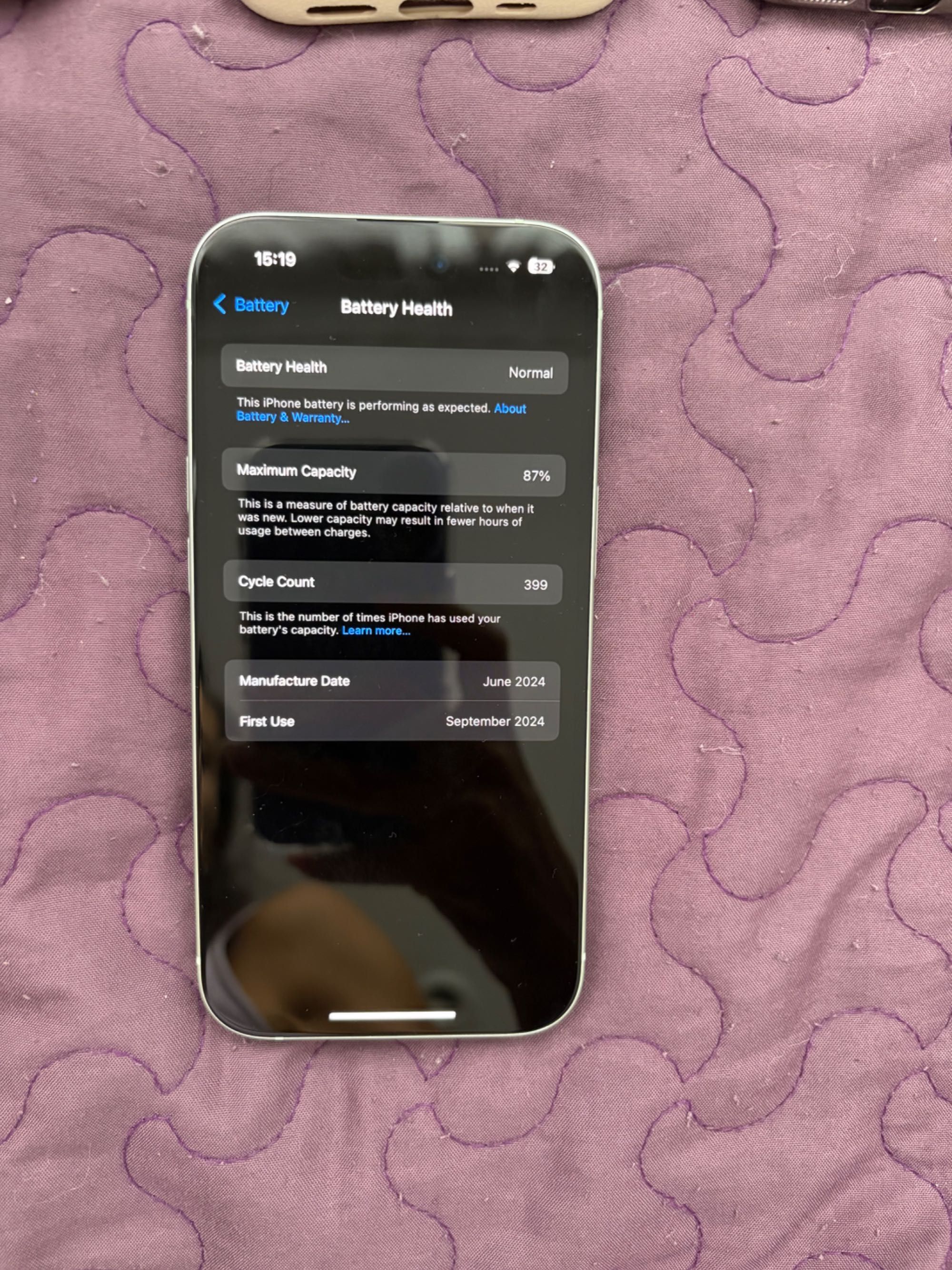 iPhone 15 отлично състояние
