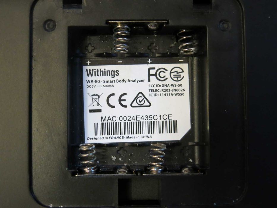 Смарт кантар Withings Smart Wireless Body Analyzer Scale WS-50