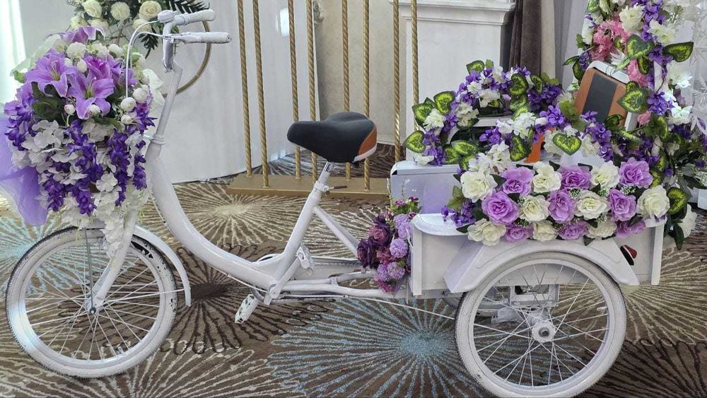 Прокат аренда  велосипеда на свадьбу