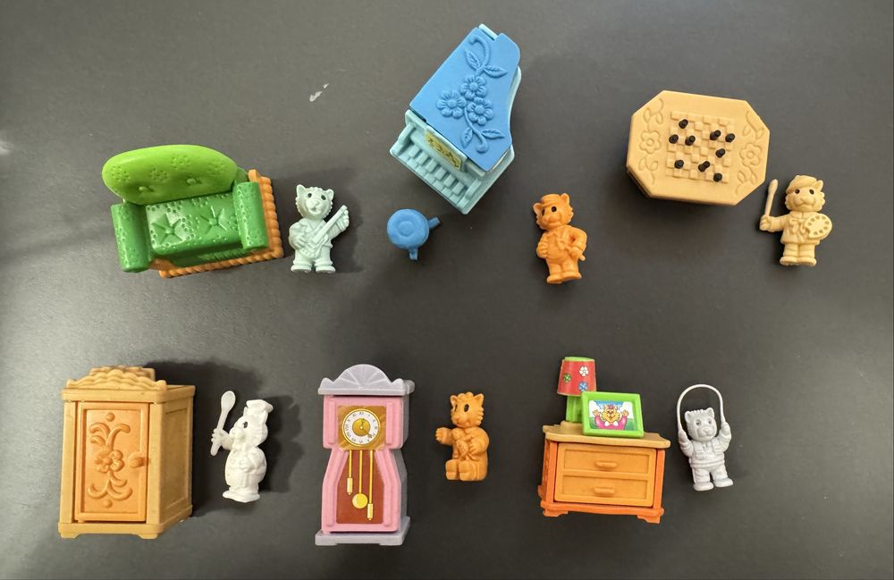 Colectie completa joricei mici kinder fererro anii 90