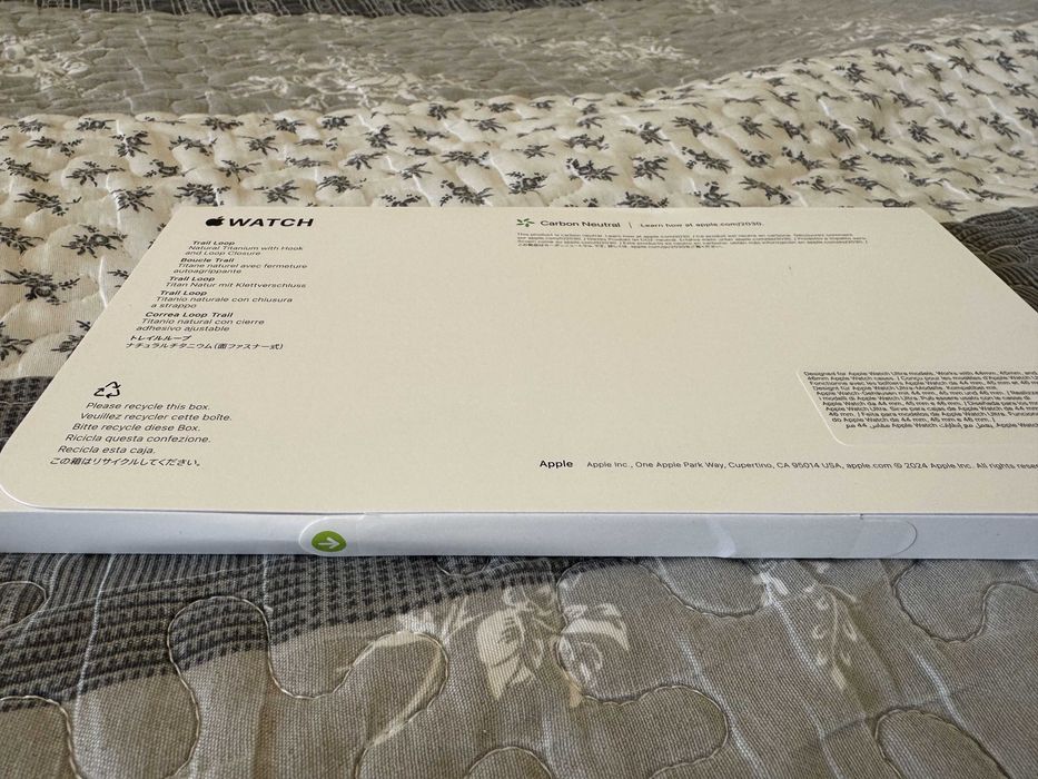 Каишка Apple watch ultra/2/ 3 - Trail Loop Blue S/M