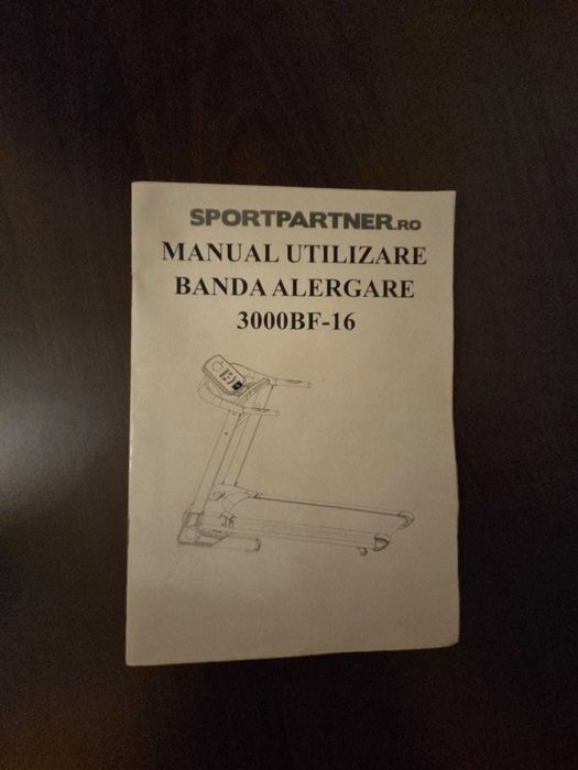 Bandă de alergare 3000 BF-16 – stare foarte bună, pliabilă