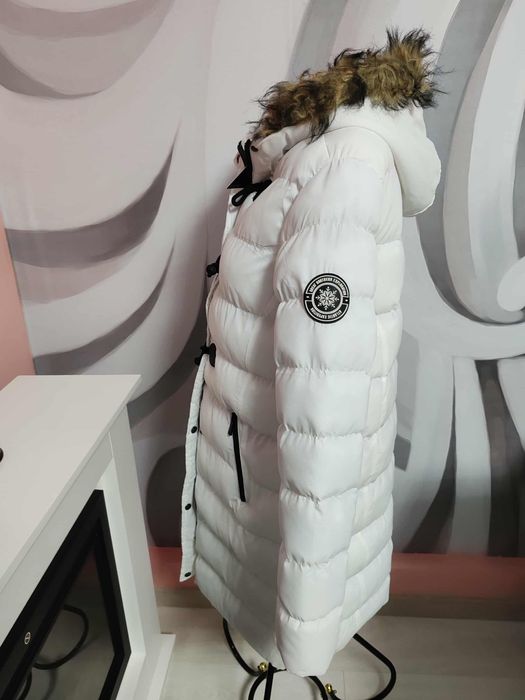 Geaca lunga puffer Brave Soul