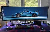 Monitor USB-C Super Ultra-Wide de 49” cu alimentare pentru laptop si W