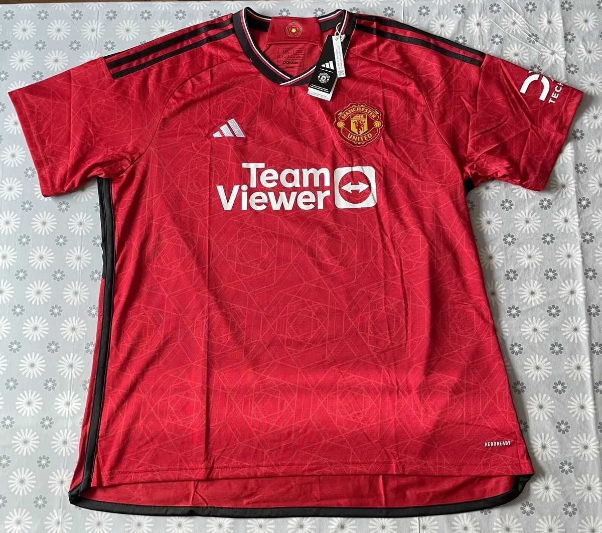 Tricou fotbal Adidas Manchester United 23/24 - Mason Mount 7