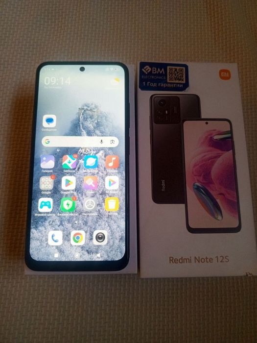 Redmi note 12s xotira 12/265