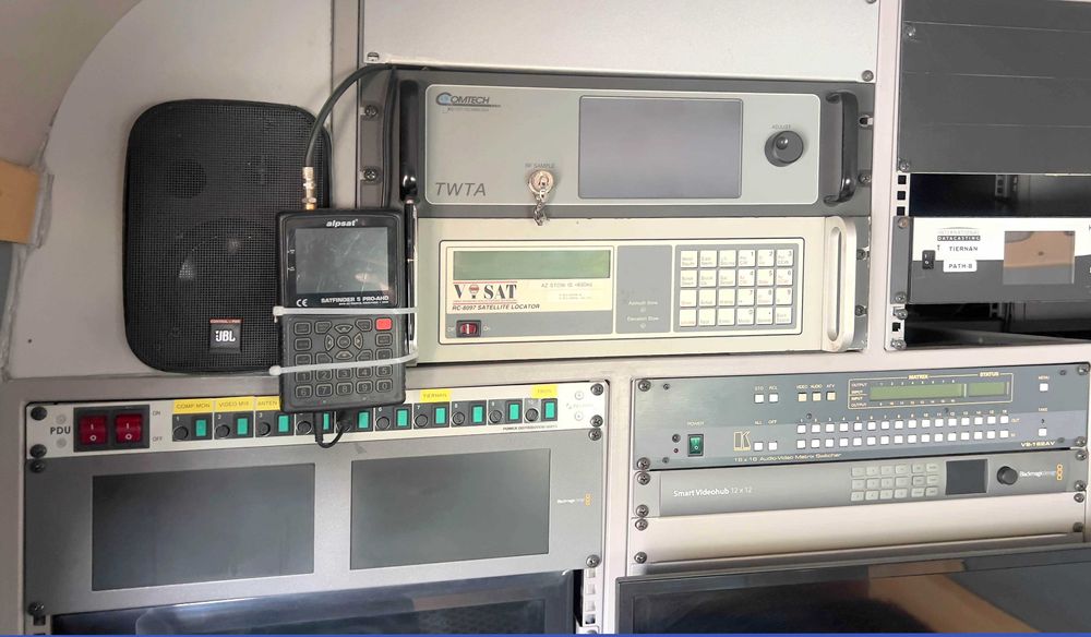 SNG (Satellite News Gathering) автомобил