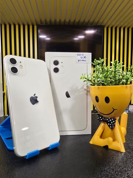 Iphone 11, 128гб, 71% акб,Kaspi 0-0-12