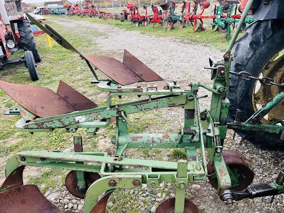 Plug reversibil manual cu 2 trupite, capuri, cormane Regent cu roata