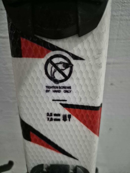 Комплект детски ски + щеки + обувки 80см