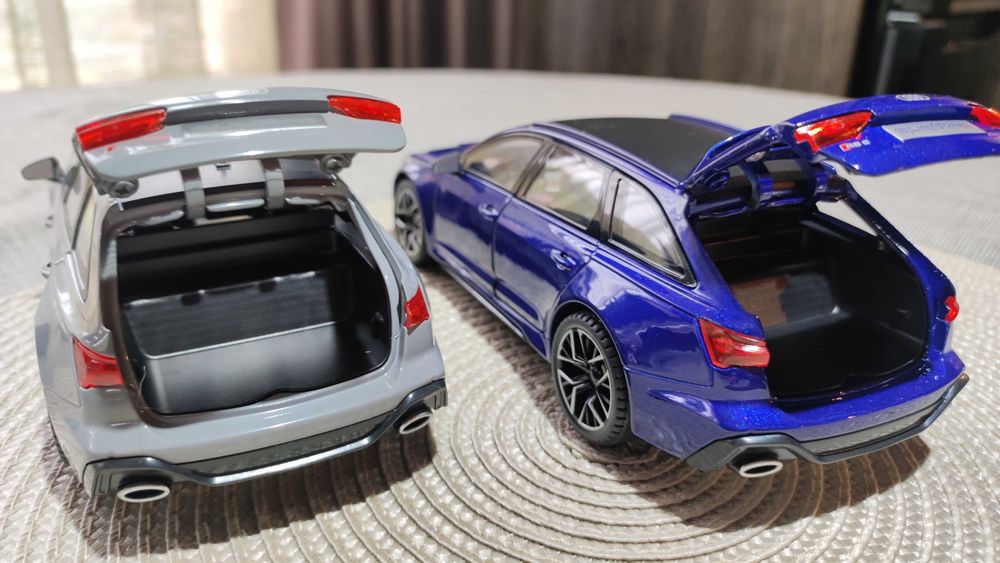 Метални колички – Audi RS6. Мащаб 1:24.