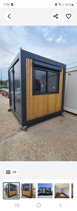 Containere modulare standarde tip birou cafenea! Transport gratuit !!!