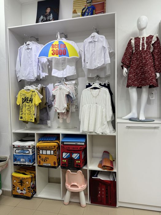Продам оборудование для бутика детской одежды