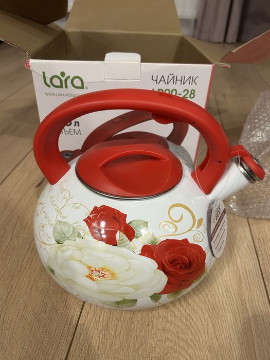 Эмалированый чайник