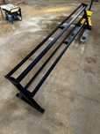 Suport gantere vopsit in camp electrostatic negru mat / impecabil