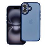 Husa iPhone 16 . 16 Plus -VARIETE- Navy Blue Protectie Camera Full