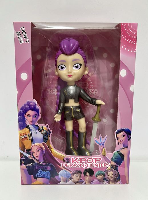 Set Figurine K-Pop Demon Hunters - Zoey, Mira, Rumi (20cm)