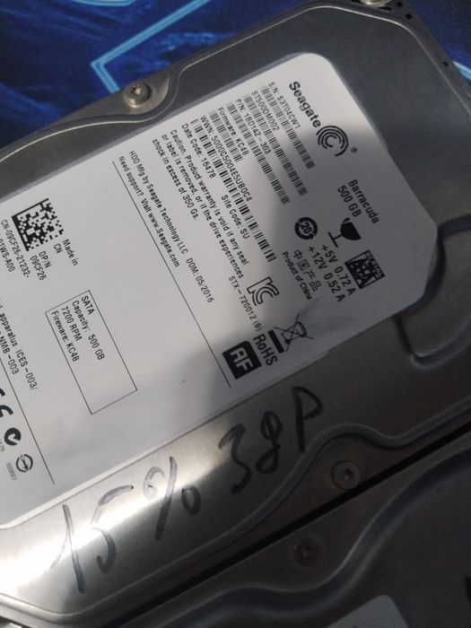 HHD 500 GB и HHD 160 GB цена за обе