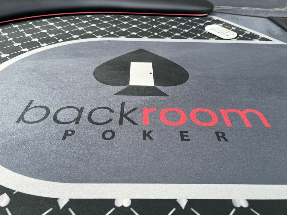Masa poker cu banda led CustomTables.eu stoc