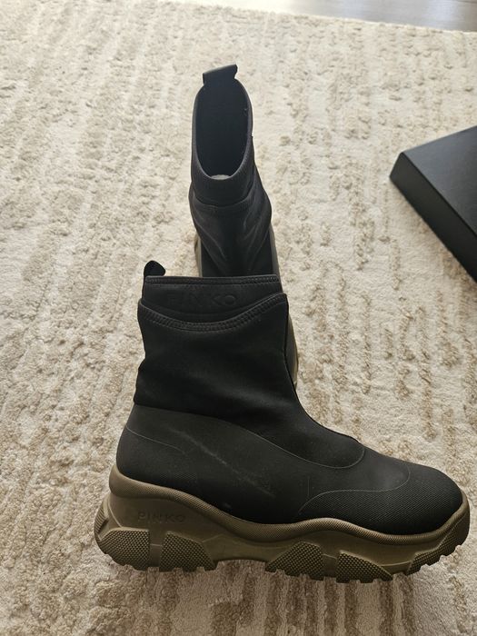 Боти тип чорап Pinko