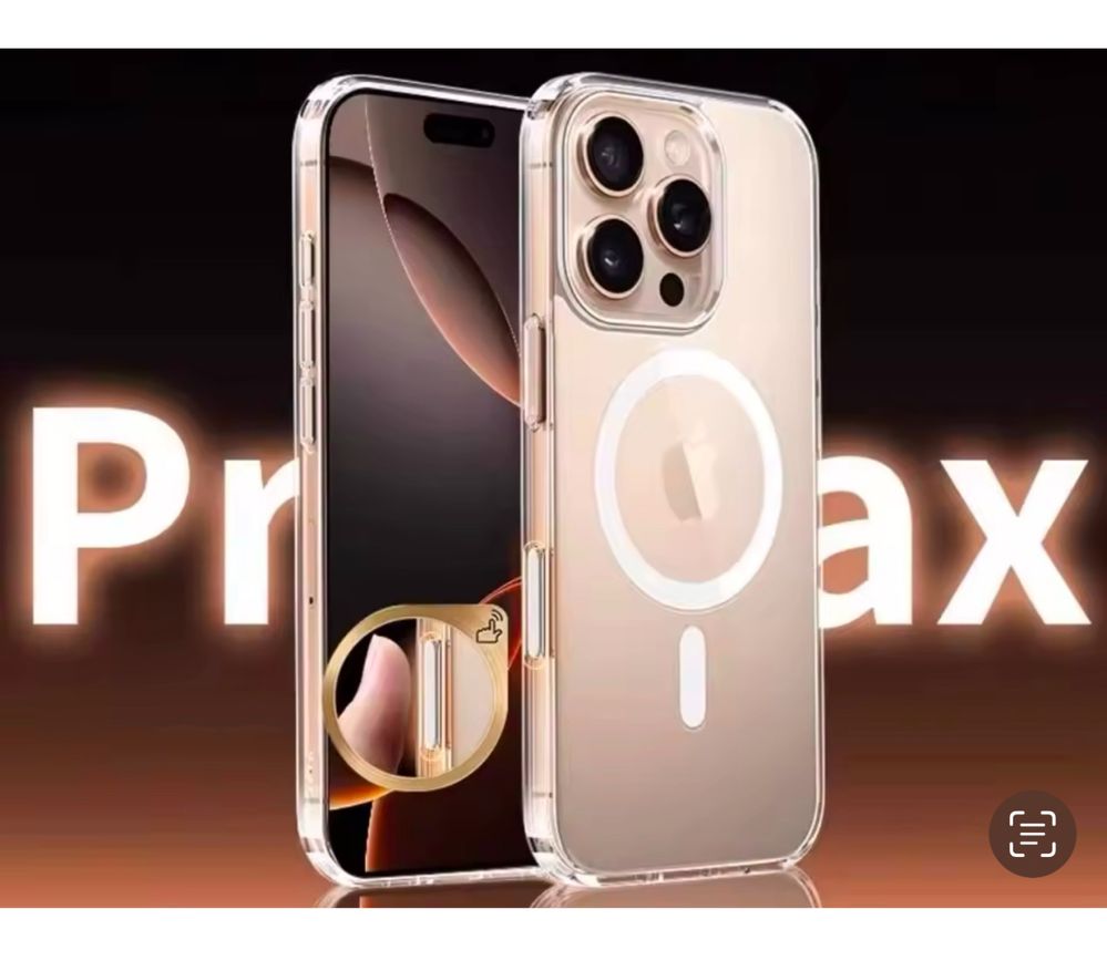 IPHONE 13/14/15/16E/16/PRO MAX PLUS Husa Magsafe Magnetica Crystal Cle