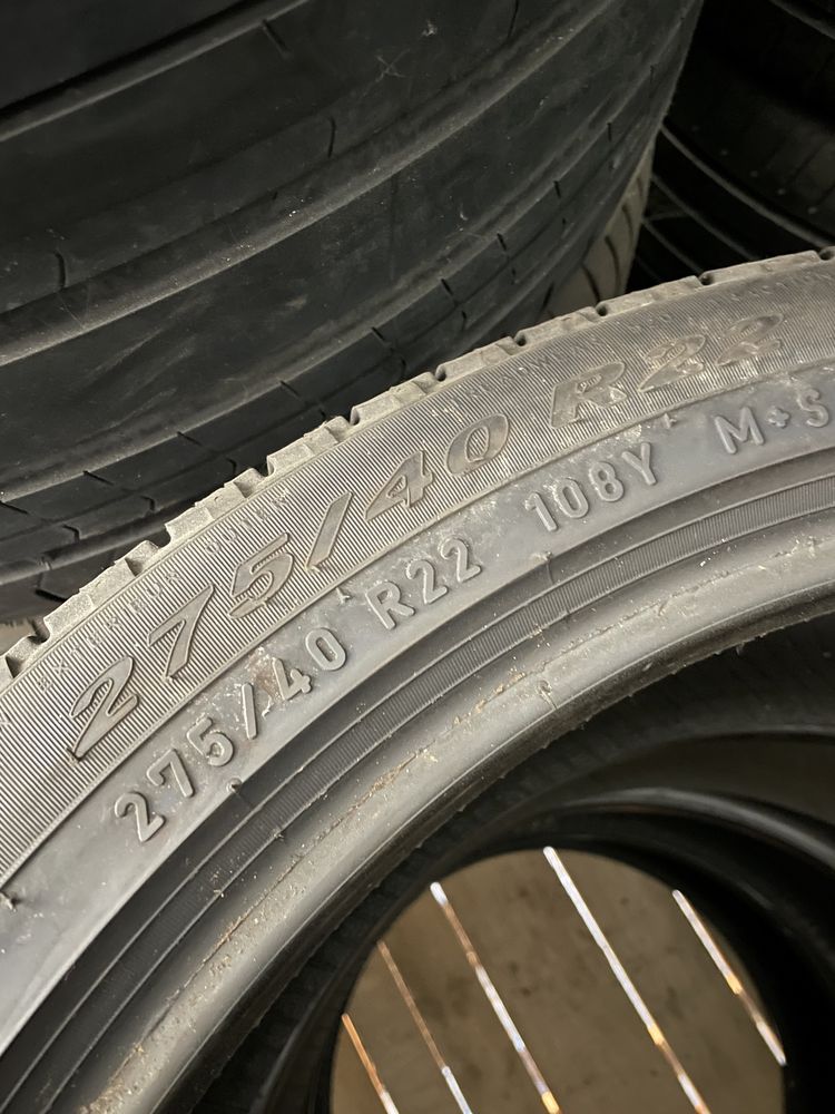 275/40/22 PIRELLI 2бр. 5мм