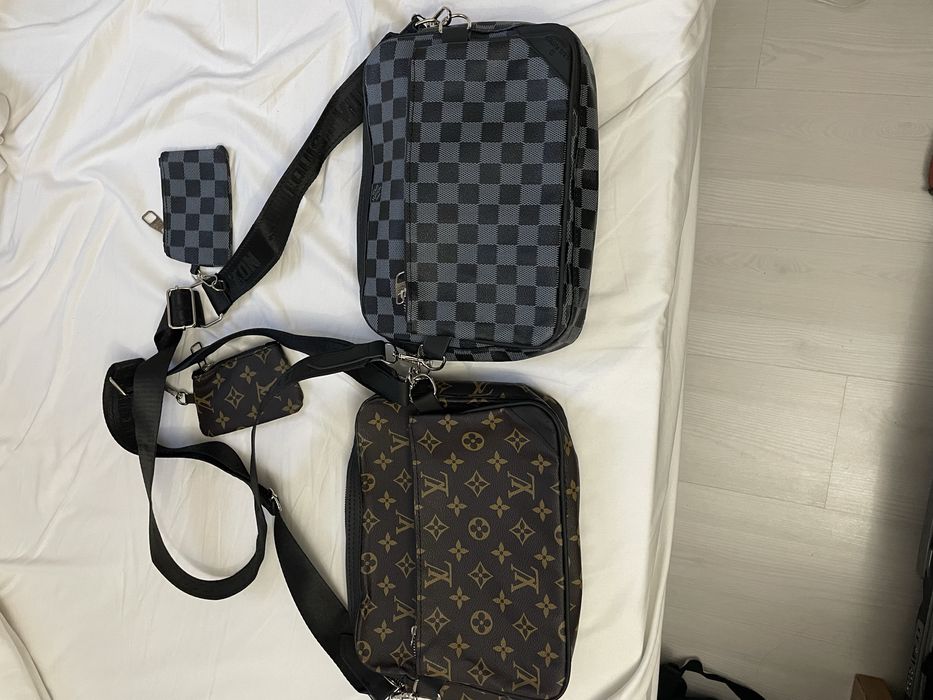 Мъжка чанта L. Vuitton 3в1