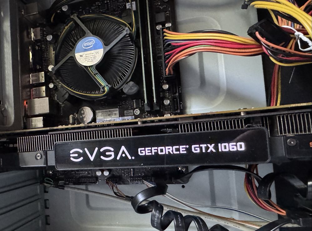 Игровой компьютер и монитор GTX 1060 / i3 9100f / 8gb DDR4 / SSD