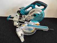 Makita fierestrau circular stationar cu 2 acumulatori 18V-DLS714