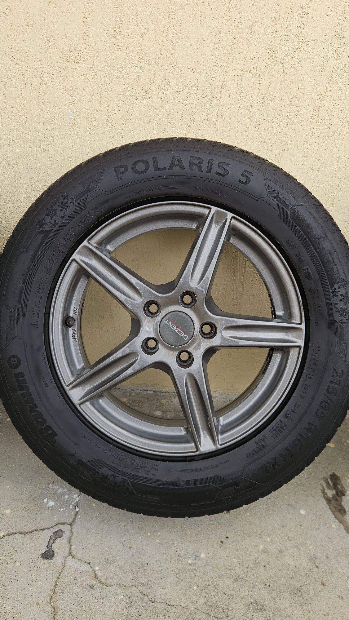 Джанти 5.108.16 Volvo Ford Зимни 5х108х16 внос Германия  гуми Като Нов