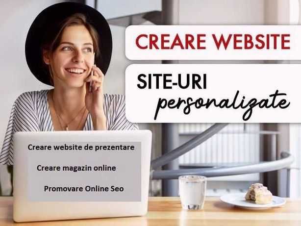 Creare siteuri web de prezentare - Creare Magazin Online Web Design