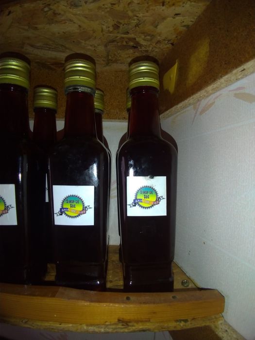 Vând sirop (brad/soc/păpădie) ambalat la sticla de 250 ml.