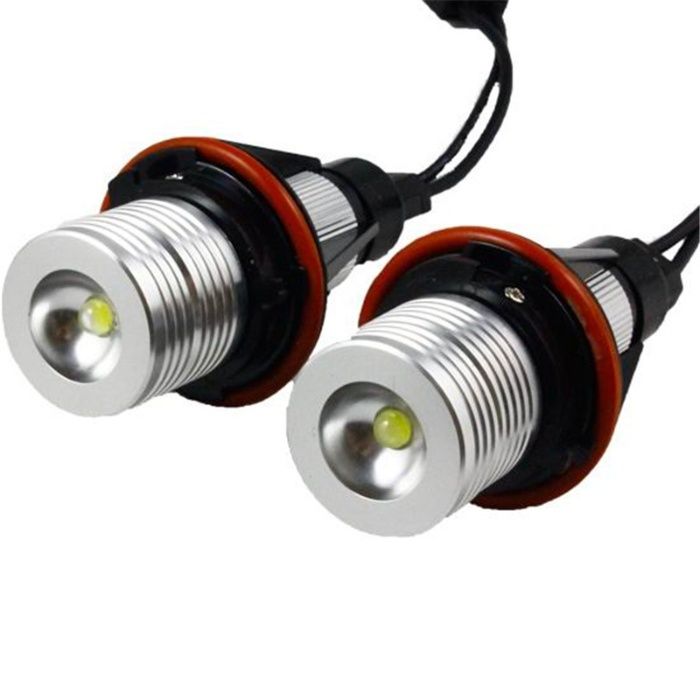 НОВИ! Angel Eyes LED Крушки BMW E39 E60 X3 X5 ЛЕД E61 E65 Ангелски Очи