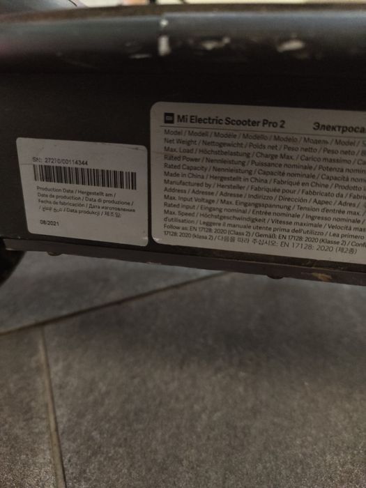 Xiaomi Electric Scooter Pro 2 Amanet BKG