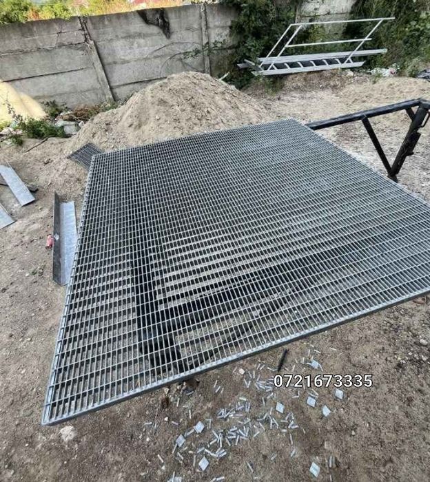 Grilaje zincate trepte zincate