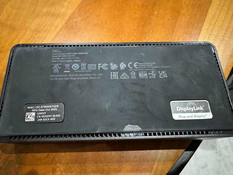 Dell Universal Dock D6000