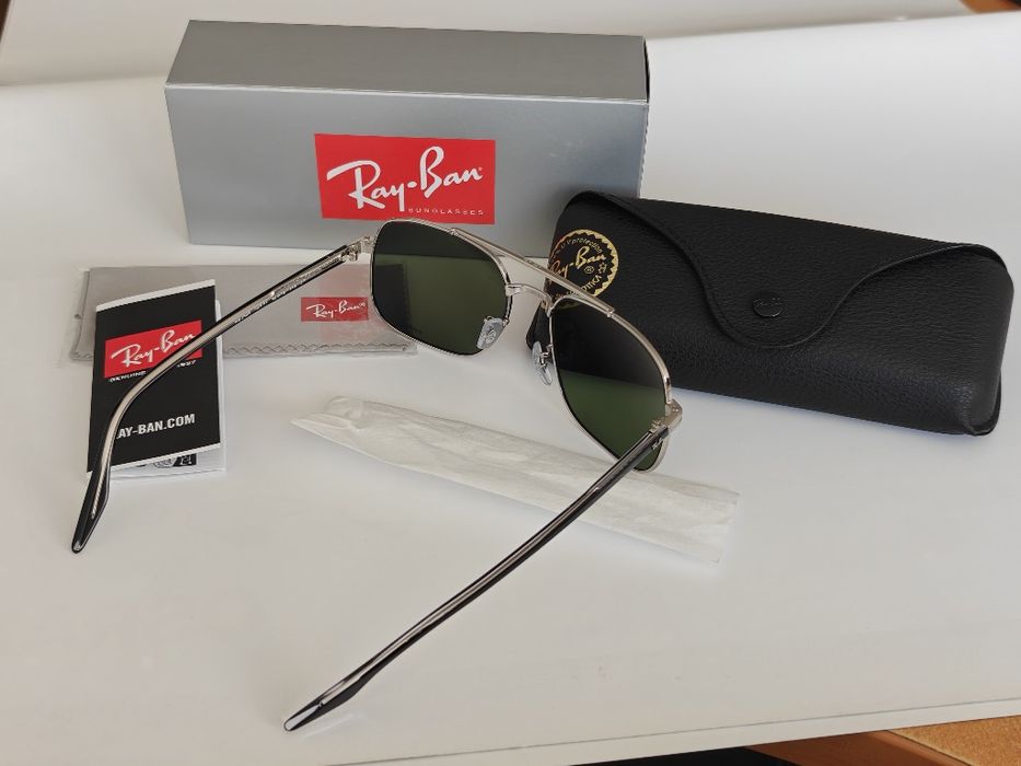 ЧИСТО НОВИ Оригинални Ray-Ban RB3699 003/P1 Chromance, Поляризирани