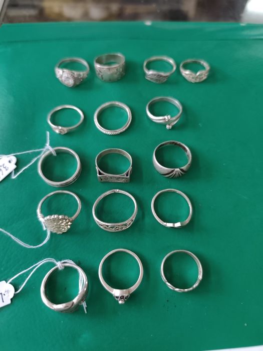 Лот Сребърни пръстени 925