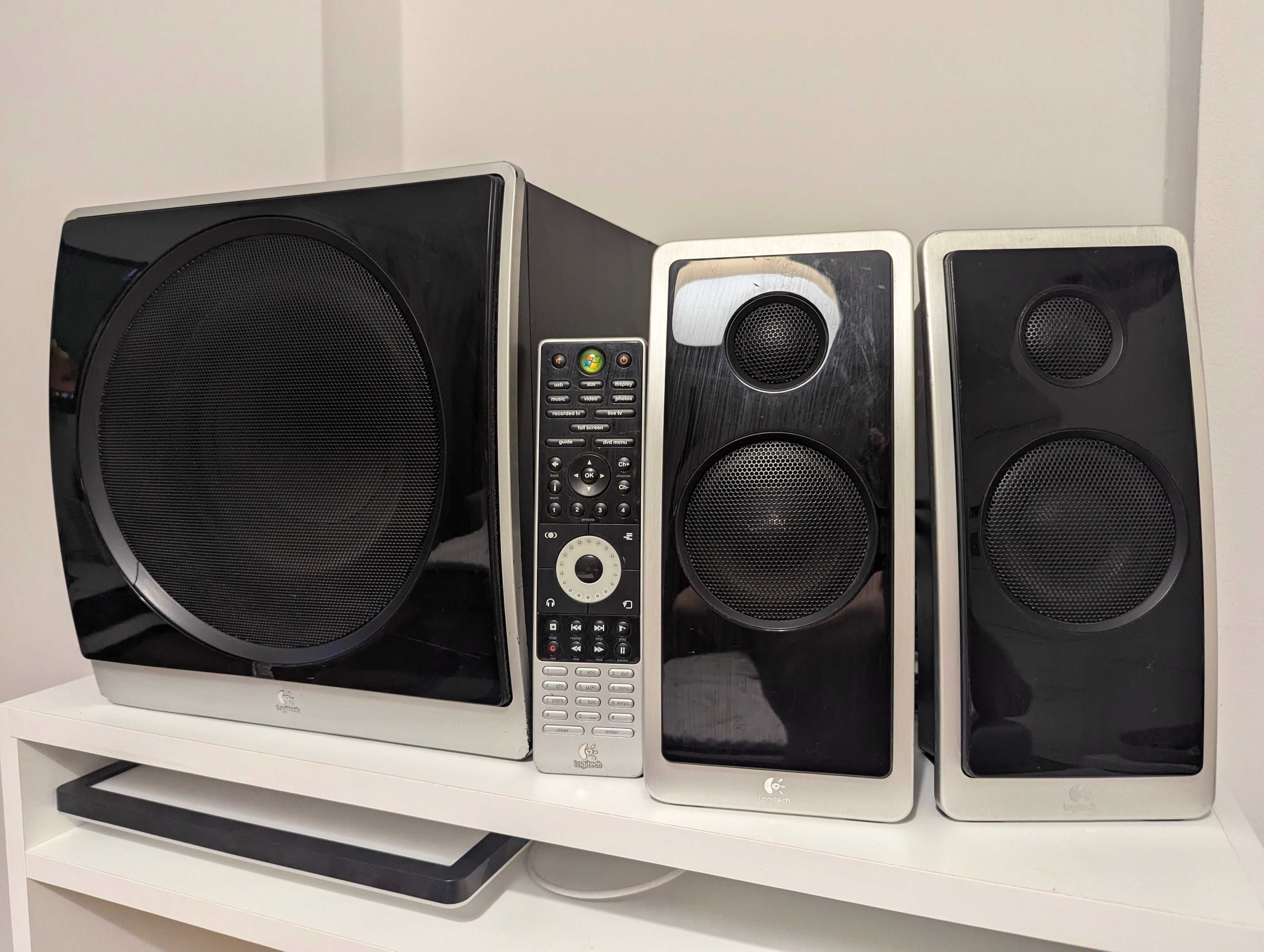 Звукова система 2.1 - Logitech Z Cinema Advanced Surround Sound System