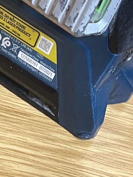 Bosch GLL 3-80 CG nivela laser 360 grade raza verde