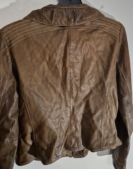 Geaca de piele Armani