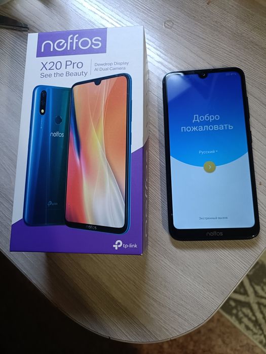 Продам смартфон neffos x20 pro за 15000 тенге.