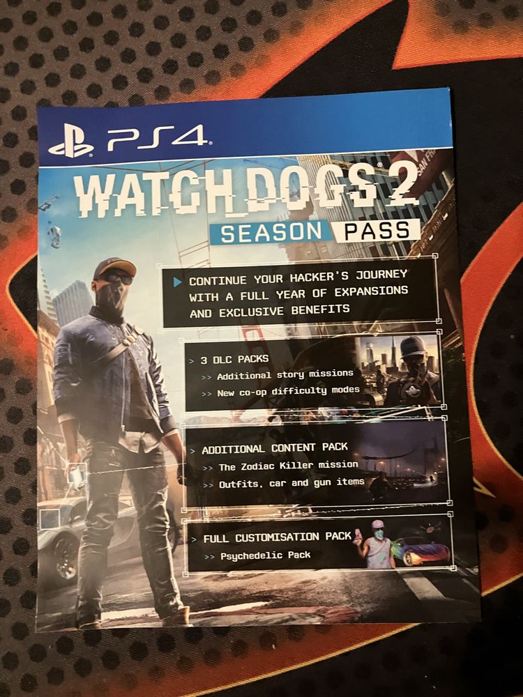 Диск Watch Dogs 2 за PlayStation 4