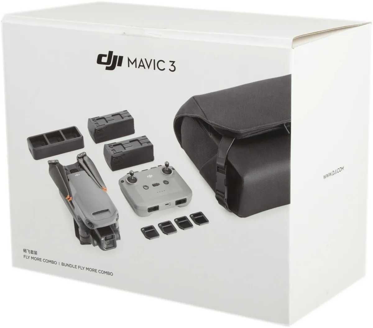 Дрон DJI Mavic 3 Fly More Combo. Новый, не активированный