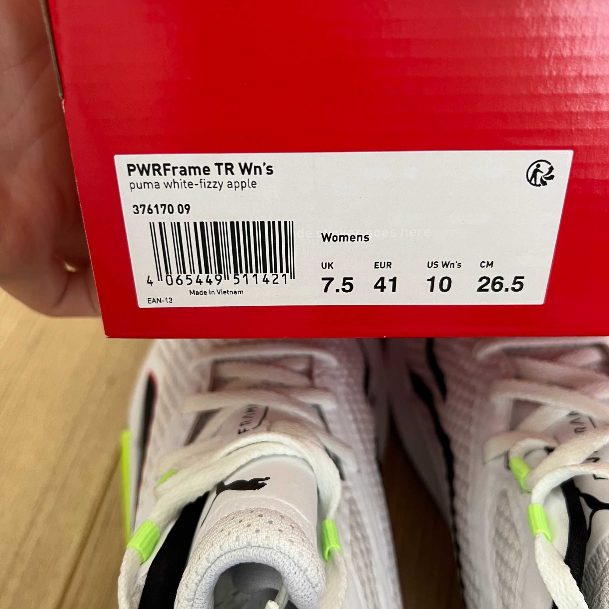 Дамски маратонки Puma PWRFrame TR Wn’s – нови, размер 41